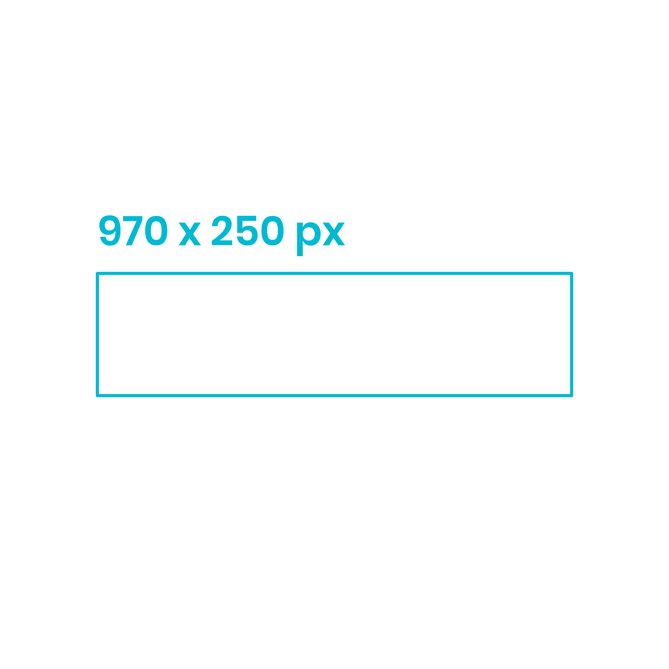 Guide Digital Online Advertising Billboard Ad 970X250 Craft Design Svg File Free Vectors